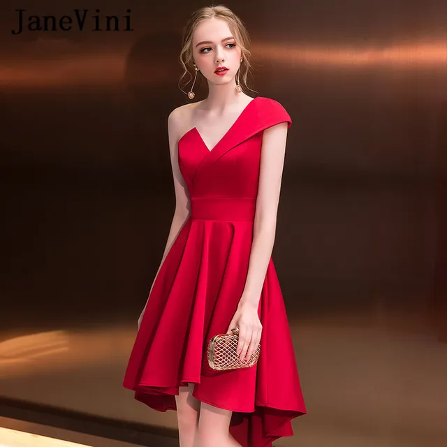 Red Prom Bridesmaid Dresses