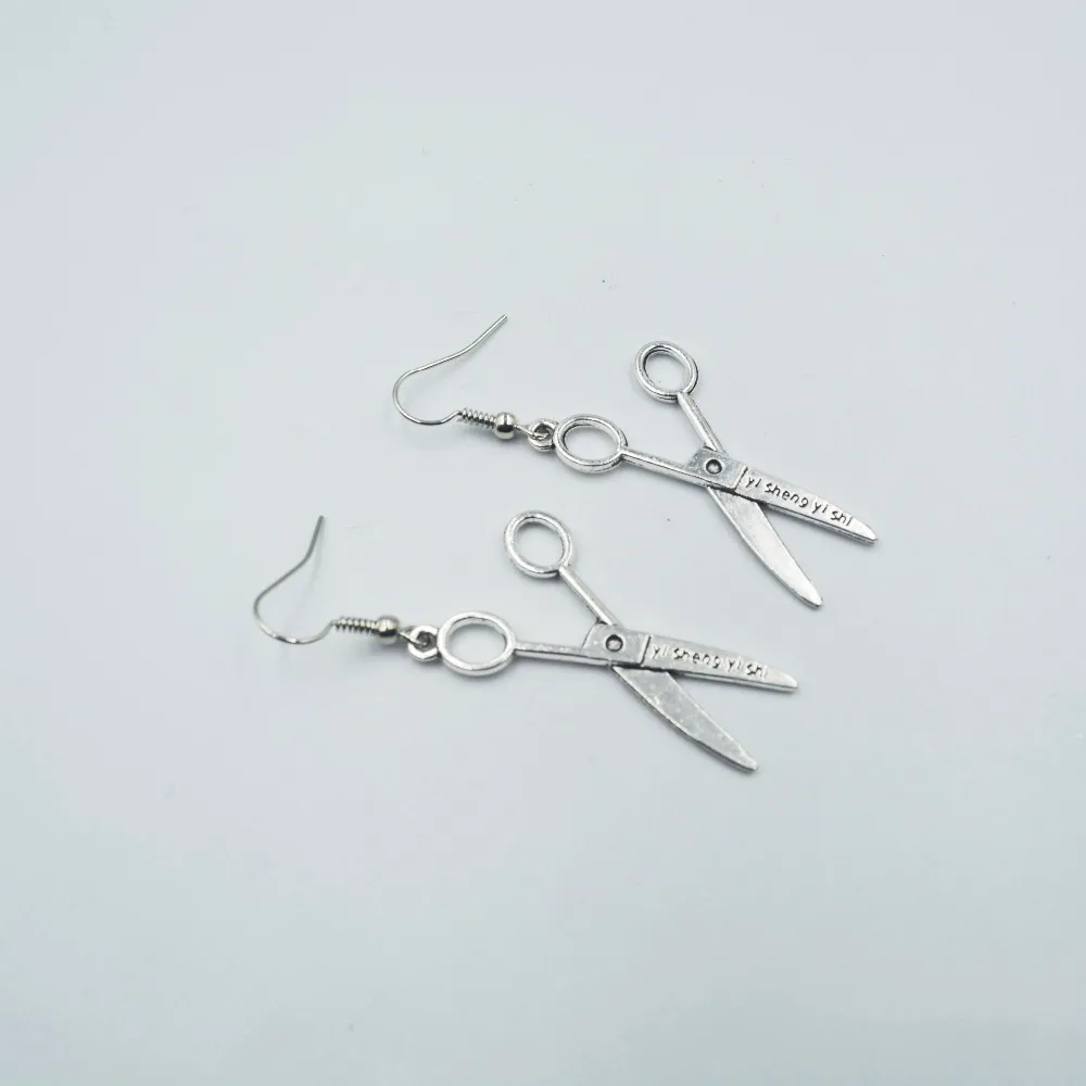 

Fashion Handmade cool Design punk style Scissors Earrings Drop Earrings