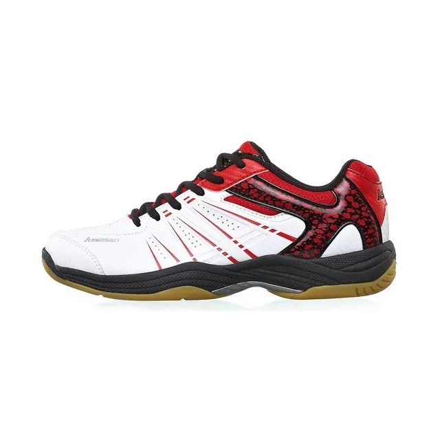 Профессиональная Обувь для бадминтона для мужчин, износостойкие спортивные кроссовки, противоскользящая спортивная обувь - Цвет: White