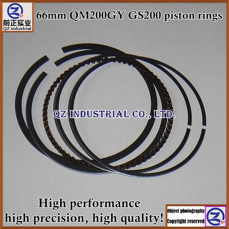 New and high quality for QINGQI SUZUKI 200cc Motorcycle GXT200 QS200 GS200 QM200GY DR200 QM200 piston rings | Автомобили и