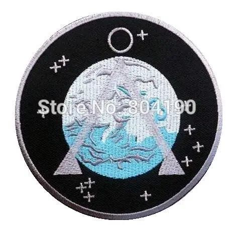 4 1 &quotSTARGATE SG1 EARTH Chevron Series Prop Show TV punk аппликация в стиле рокабилли sew on/ iron on