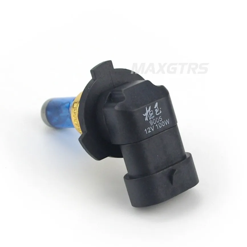 2x12 в 100 Вт H1 H8 H11 9005 HB3 9006 HB4 лампа для фар HOD Xtreme 5000K сменная Автомобильная галогенная