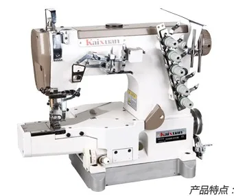 

KX600-01CB 3 needle 5 thread Super High-speed stretch Sewing Machine two sides decoration
