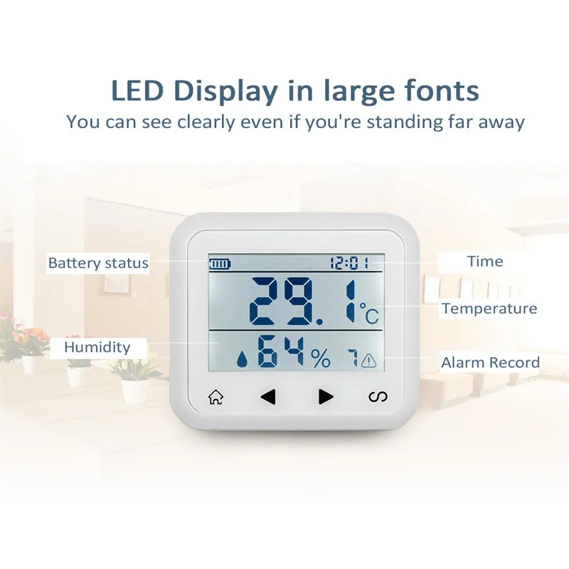 KERUI-TD32-LED-Display-Adjustable-Temperature-And-Humidity-Alarm-Sensor-Detector-Alarm-Protect-the-personal-and (3)