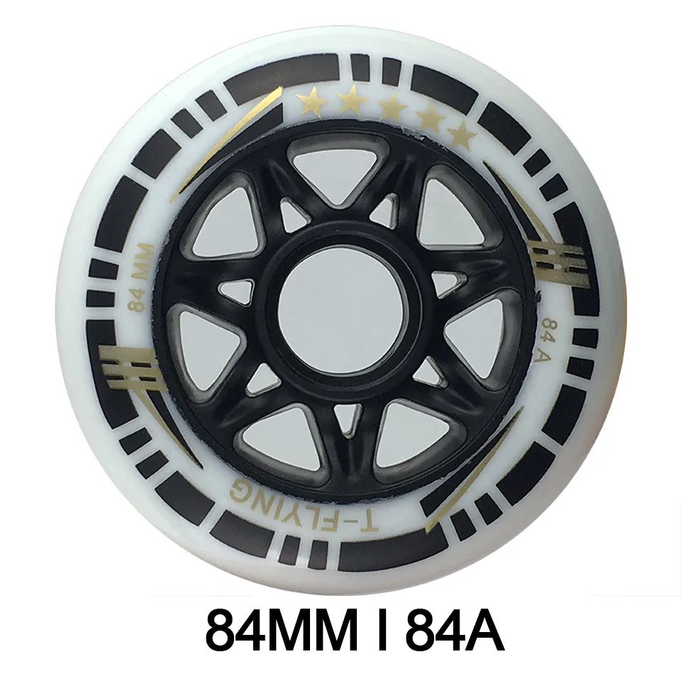 84mm Wheel 84A 8 pieces/Lot Inline Skate Wheels Professional Speed Free