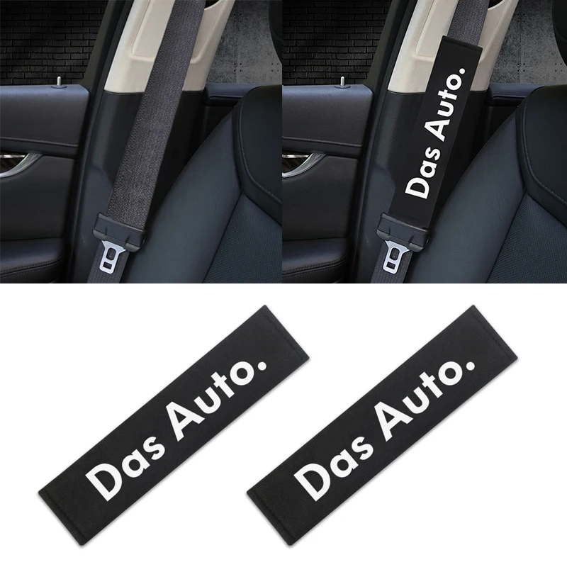 

2pcs Cotton Protection Cover Case For Volkswagen Polo Passat B6 B5 Golf 6 golf 7 Car-Styling Badge Accessories Car Styling