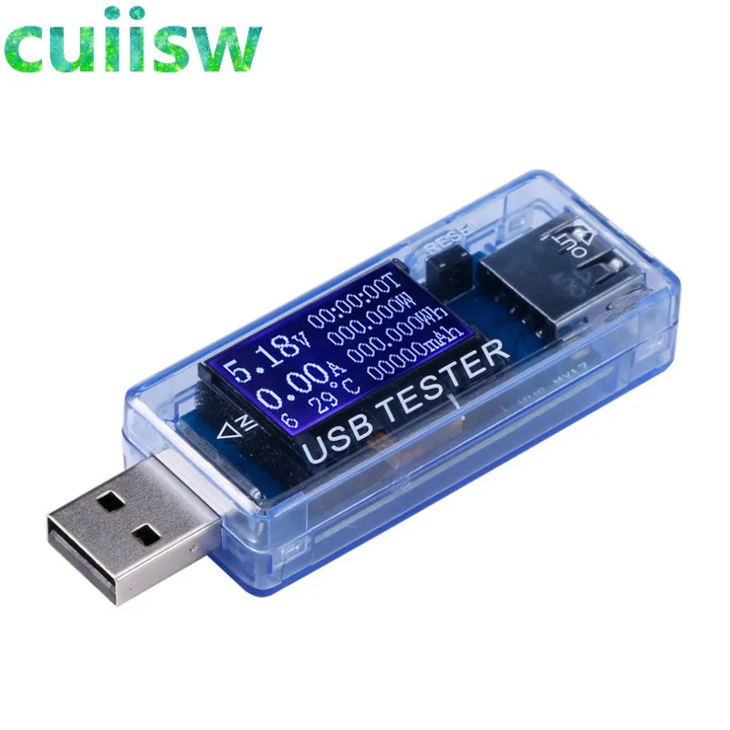 Цифровой Многофункциональный USB тестер 4-30 В мини Текущий Напряжение Зарядное устройство Ёмкость детектор пониженных энергии цифровой Дисплей