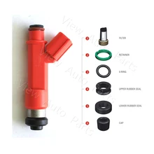 50 комплектов топливный инжектор ремонтные и сервисные комплекты для OEM 1001-87F90 Toyota 1.8L VD-RK-0210