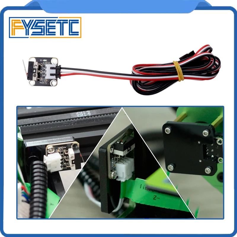 

1PC Endstop Limit Switch Plug Control CNC For RAMPS 1.4 3D Printer Kits CR-10 CR-10S CR-S4 CR-S Tarantula & Tornado