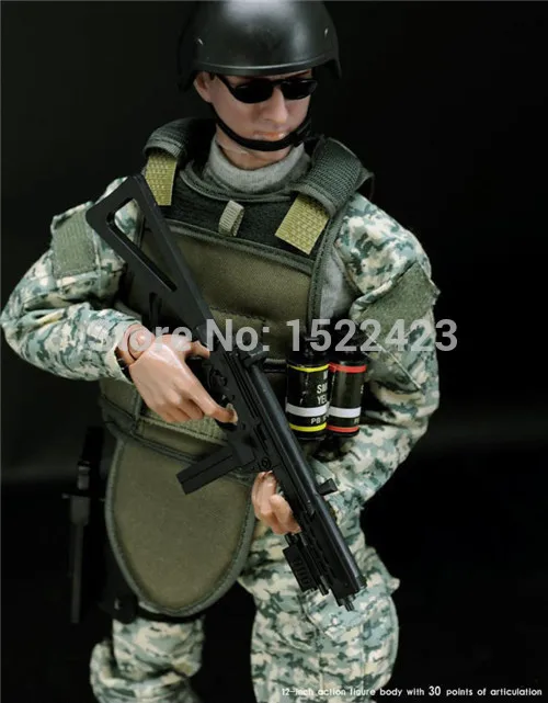 

Military Combat Soldier model 12" 1/6 Soldier Jungle ACU Action Figure Model Toys for Gift