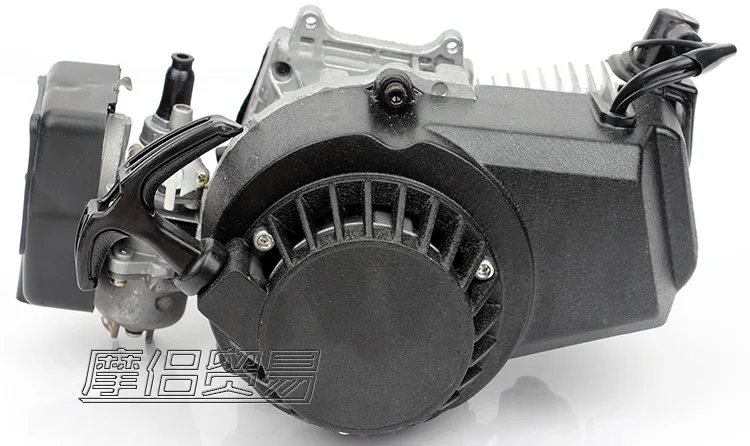 DIY 49cc 2T двигатель двигателя мини четырехъядерный Карманный велосипедный мотор