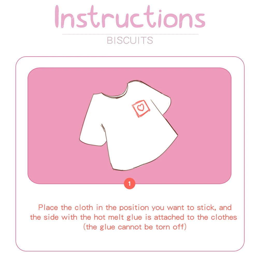 Pocky Biscuit Patch Custom DIY Any Size And Logo Embroidered Iron On Front Patches Cartoon Applique For Clothing (5)