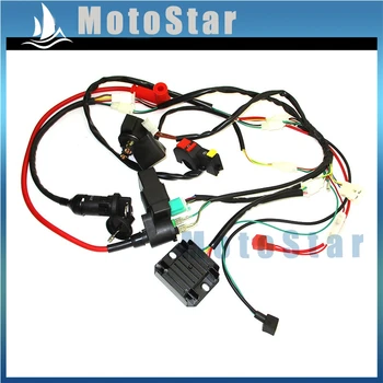

Wiring Loom Harness Key Switch Ignition CDI Kit For Zongshen 190cc Pit Dirt Bike