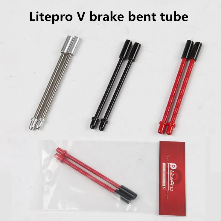 Buy Litepro V brake pipe stainless steel soft bend