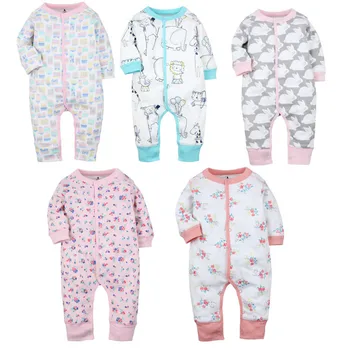 

Baby autumn and winter cute animals thin pure cotton rompers newborn onesie climbing suit jumpsuits baby clothes girl boy