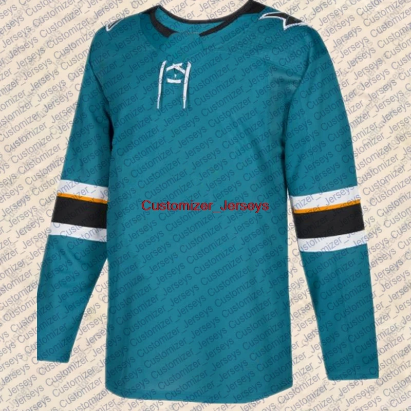 

2019 Stanley Cup Final Erik Karlsson Brent Burns Joe Pavelski Tomas Hertl Joe Thornton Martin Jones Evander Kane San Jose Jersey