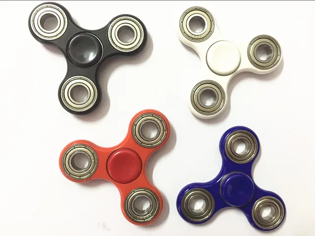Ручной Счетчик Tri-Spinner Ерзает Игрушка EDC Сенсорная Непоседа Spinner Для Аутизма и СДВГ Детей/Взрослых Смешные Анти стресс нитрида