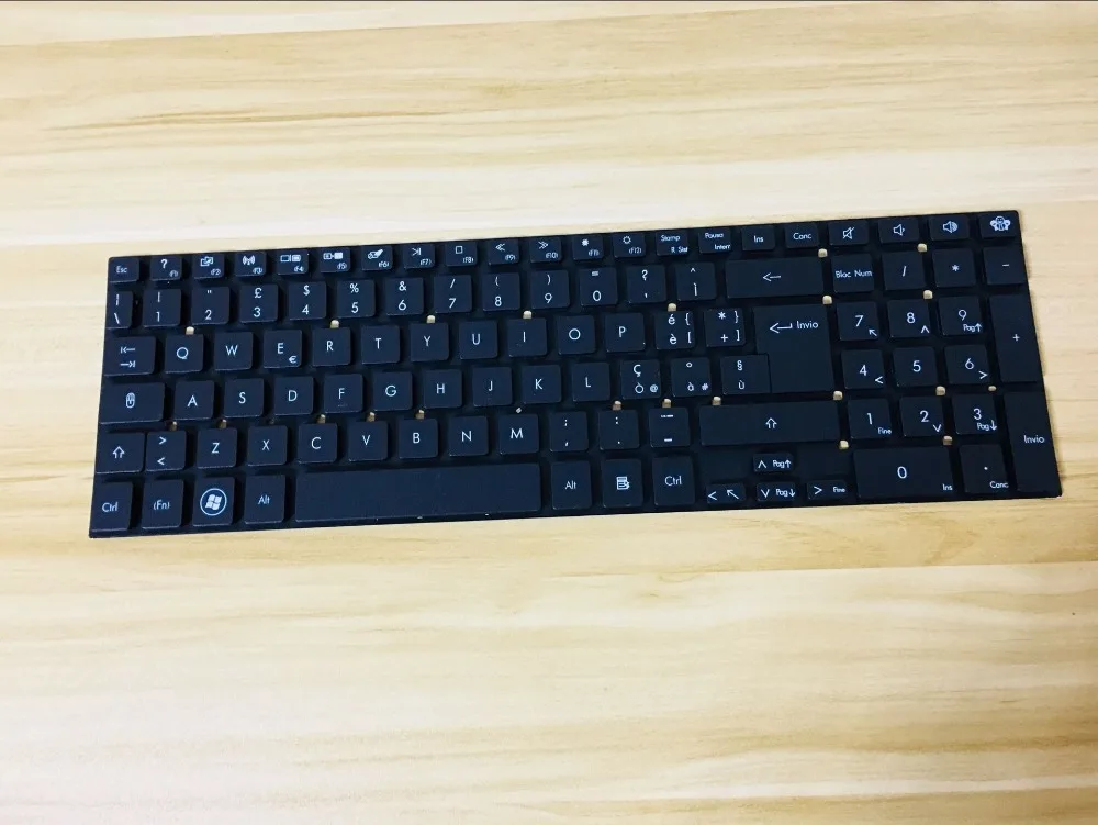 

New keyboard for Acer Extensa 2508 2509 2510 TravelMate 6594 P255-M Italian layout