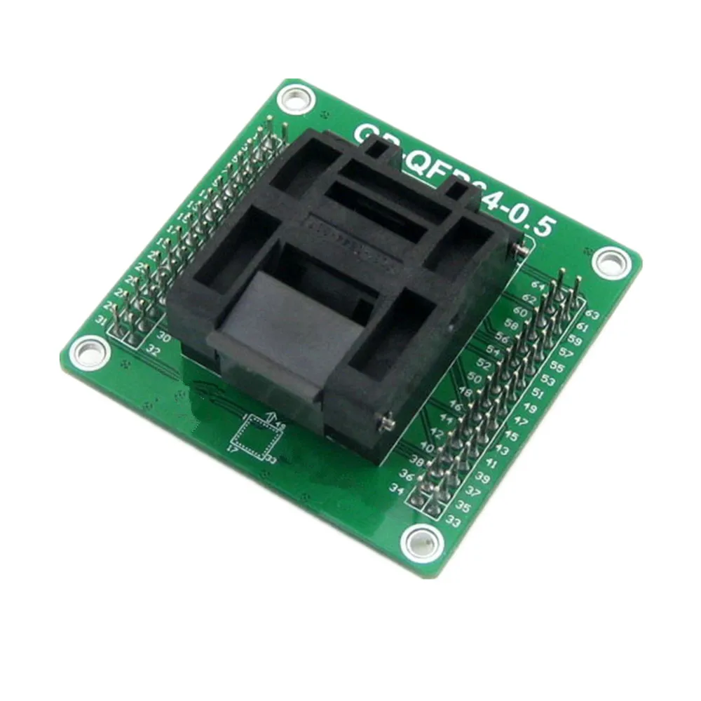 

Universal Programming Block QFP64 PQFP64 TQFP64 LQFP64 Universal Test socket pitch 0.5mm