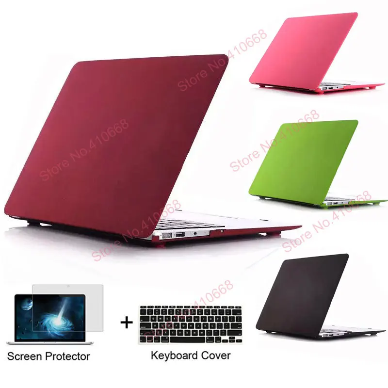 Матовый чехол для Apple Macbook Air Pro Retina 11 12 13 15 дюймов защитный Mac book 6 3 4 Touch Bar Жесткий