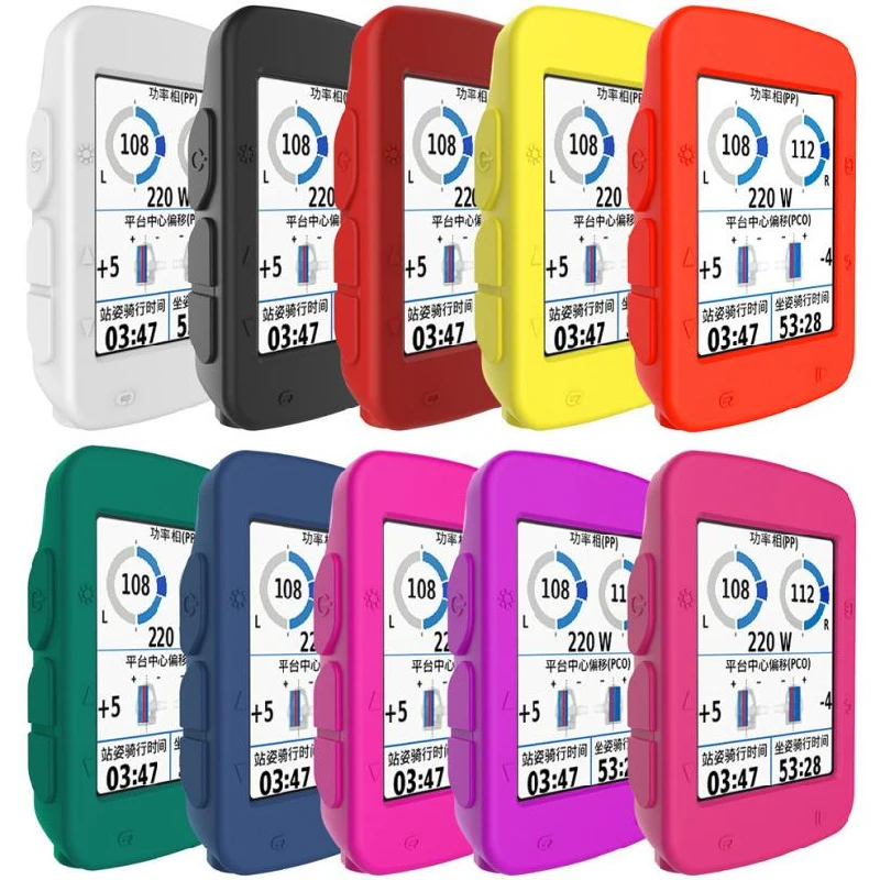 

Silicone Protector Case For Garmin Edge 520 GPS Case Cover Soft Rubber Protective Shell Cycling Bicycle Computer Accessories