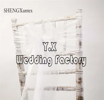 

Organza Chair Sash \ Chair Bow For Wedding Event Decoration