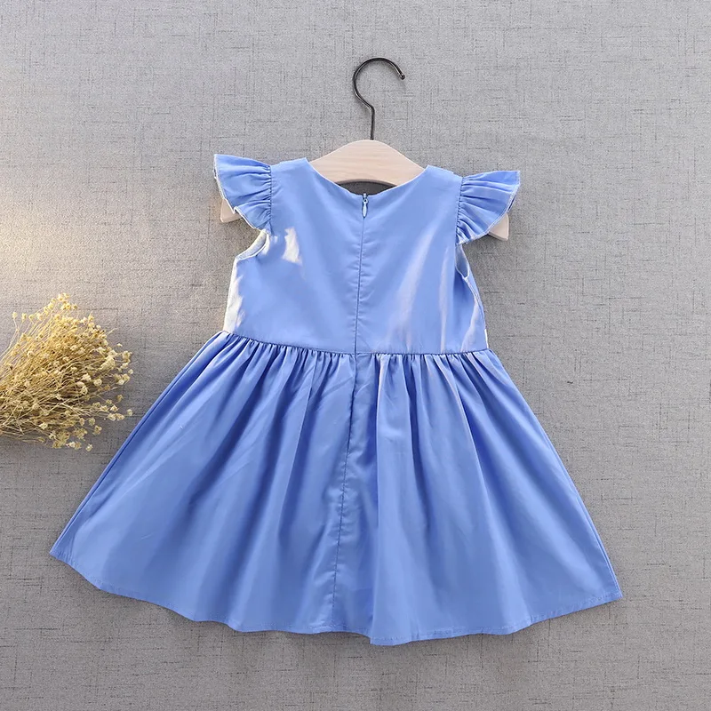 94-36-Cartoon Kids Princess Dresses for Girl