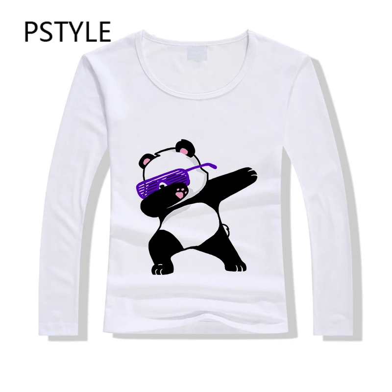 PSTYLE DAB футболка с единорогом в стиле хип хоп женская длинным рукавом животным