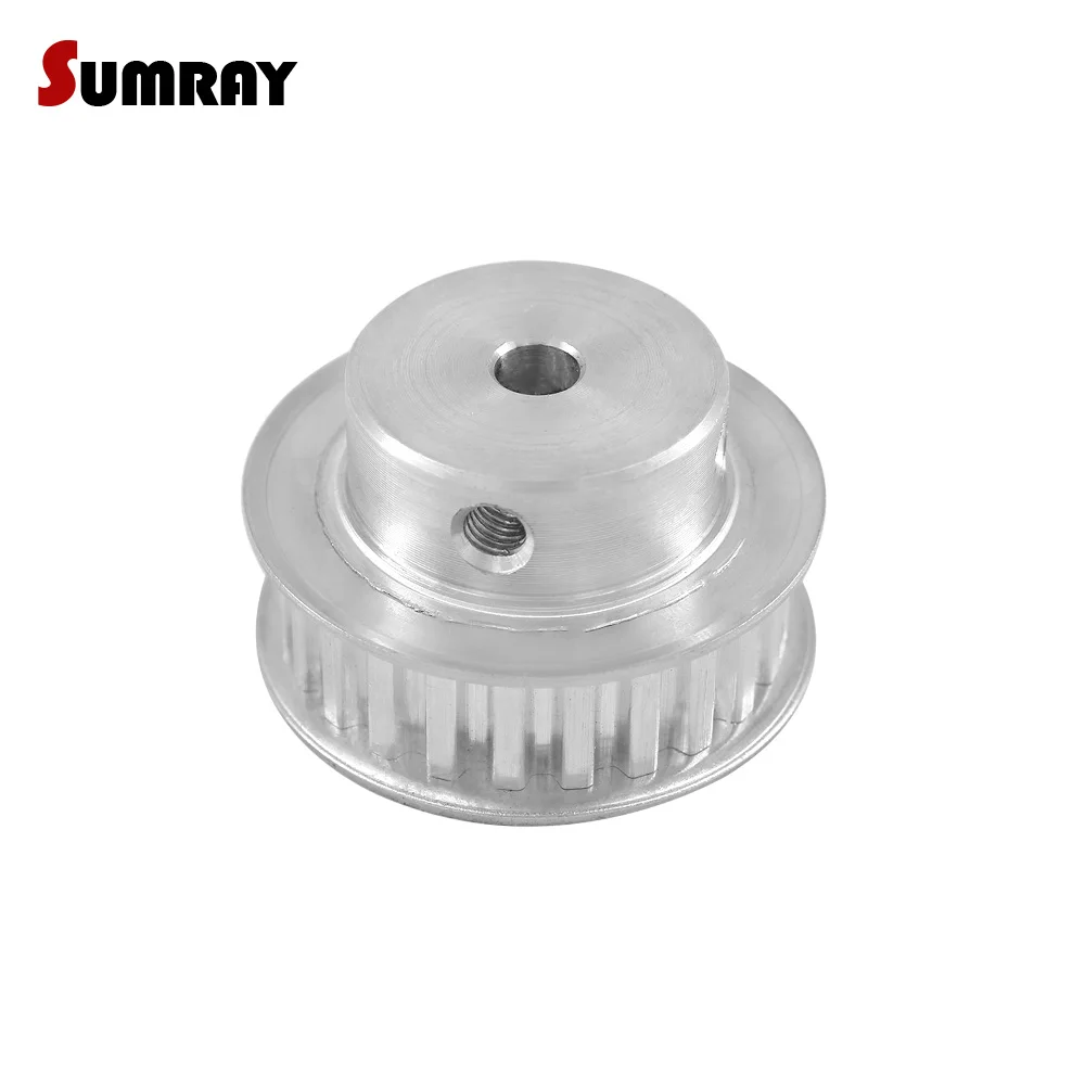 Зубчатый шкив SUMRAY XL 24T 6/6 35/8/10/12 мм с отверстием подшипника шириной 11 ремень