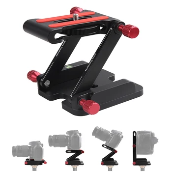 

Stable Z Flex Tilt Head Portable Quick Release Plate Aluminum Folding Shape Tripod Rail Camera Stabilizer