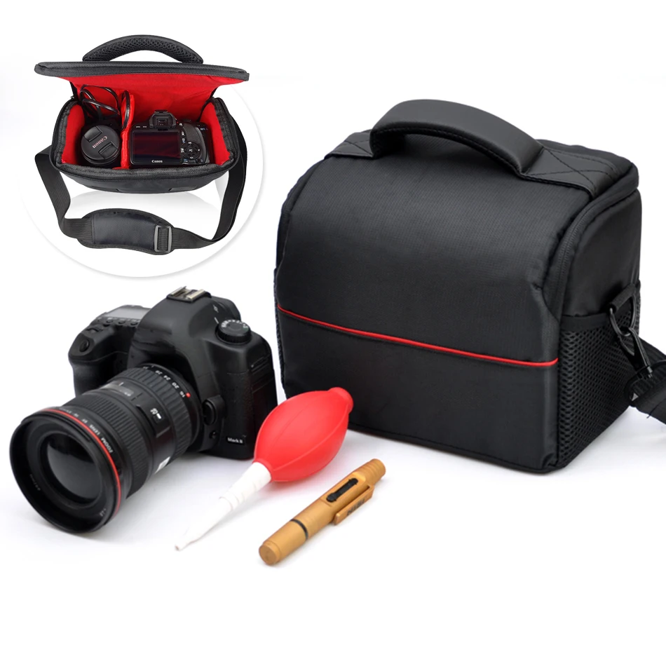 Camera Shoulder Lens Bag For DSLR Nikon D90 D3000 D3300 D3200 D3100