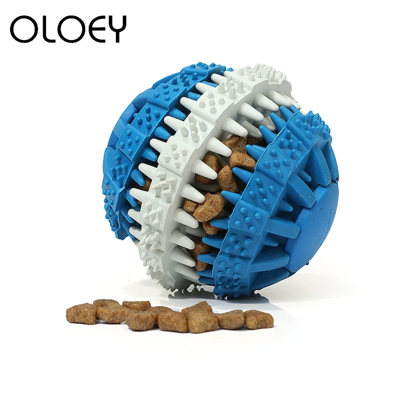 Pet Chew Toy Ball for Dogs Squeaky Run Fetch Throw Play Feeder Toy for Small Medium Large Dogs Chewing Toy with Food Dispenser