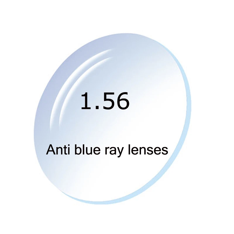 High end 1.56 aspheric prescription eyewear myopia computer reading