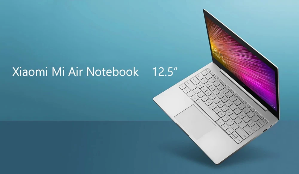 Новый ноутбук Xiaomi Air 12,5 дюймов экран Intel Core m3-8100Y/i5 4 Гб ram 128 ГБ rom ультра тонкий полный Meatal корпус Английский Windows 10