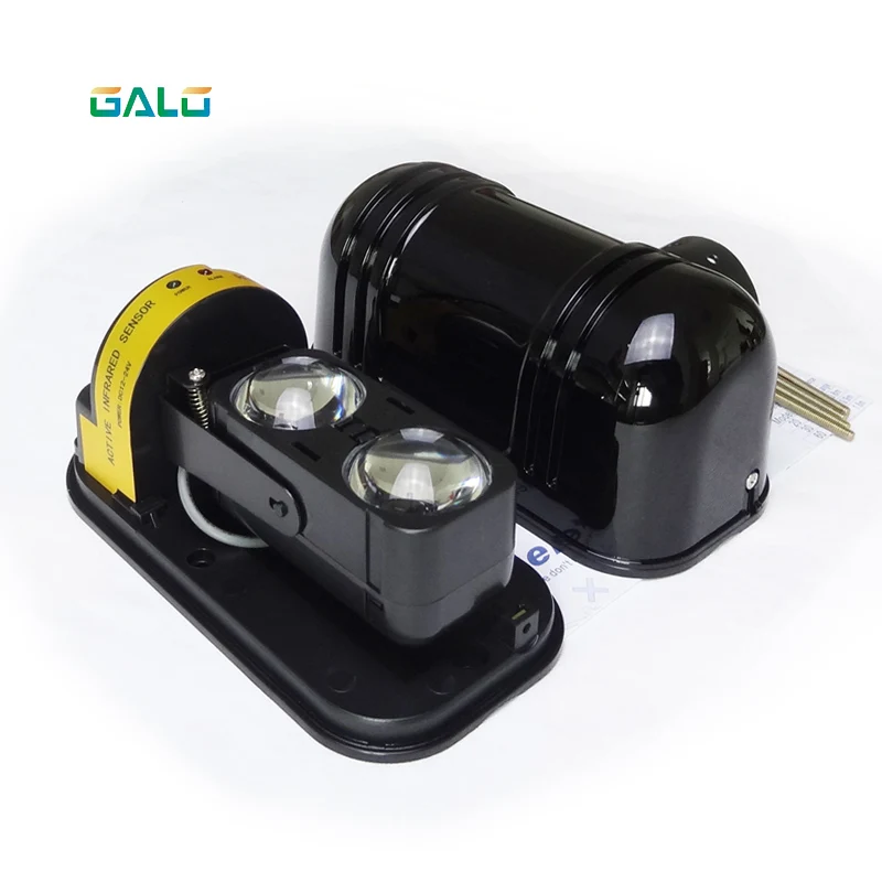 

GALO outdoor 20m~150m Wall Gate Window Photoelectric Infrared double Beam Detector perimeter protection 2 beam infrared sensor