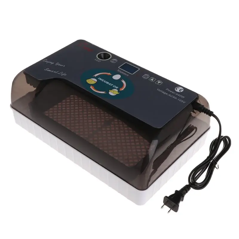 US Plug Egg Incubator Hatcher Universal For Farm Chicken Goose Pigeon Quail Eggs Hatching Device Mini Professional LED Elec