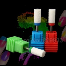 Высокое качество керамические биты для ногтей Электрический Маникюр Педикюр сверлильный станок профессиональный дизайн ногтей ножные мозоли салонный инструмент