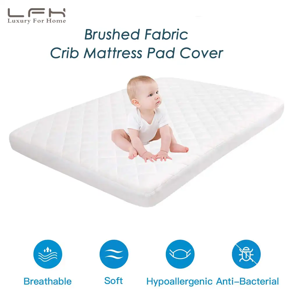 crib mattress topper soft