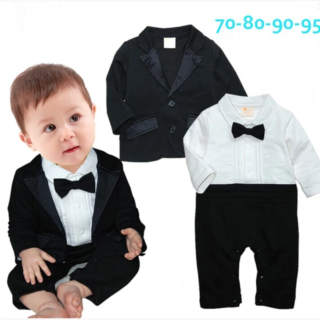 Long Sleeve Baby Toddler Boy Suits for Wedding Spring Autumn Gentleman