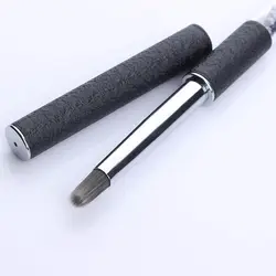 1 шт. градиентная живопись ручка форма кисть для рисования черный ручка со стразами маникюр Дизайн ногтей инструмент