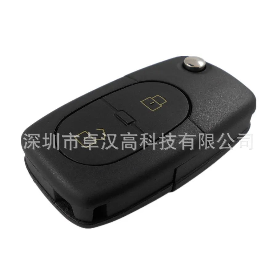 For Audi A1 A2 A3 A4 A5 A6 A7 A8 Instead of Original Factory Auto Car Key  High Quality 2 Buttons Change Car Key Shell 3