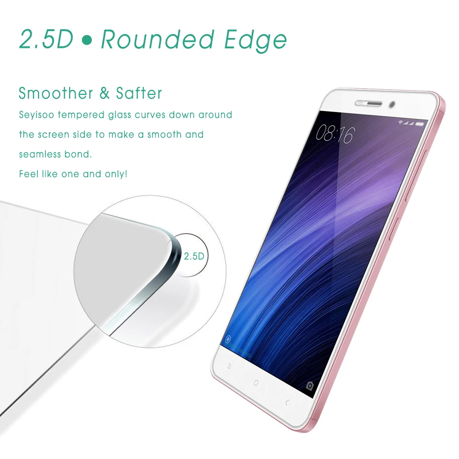 Seyisoo Brand Tempered Glass For Xiaomi redmi 4A_ (1)