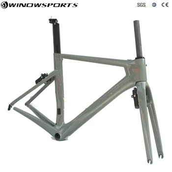 

Aero road carbon bicycle frame XS S M L include Hidden brakes Carbon Road Bike Frame Super Light Aero Road Bike Frameset