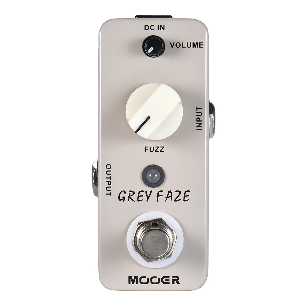 Горячая продажа MOOER серый FAZE Fuzz гитарный эффект педаль настоящий обход