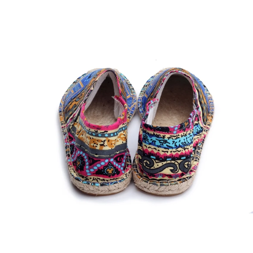 National Hemp Mens Shoes Summer Espadrilles Men 2019 Canvas Shoes Men Breathable Men's Loafers Slip Moccasins Zapatillas Hombre