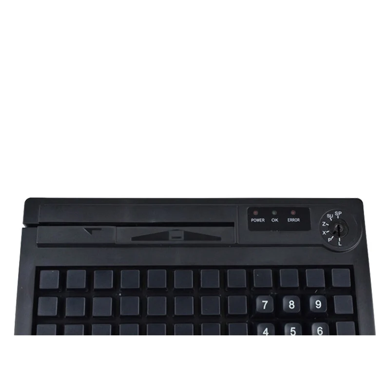 KB60 сверхмощная pos-клавиатура с магнитной полосой для чтения карт, антимикробная клавиатура для медицинского применения