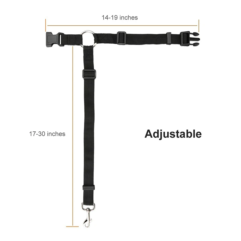 Ремень безопасности для животных, регулируемый ремень безопасности для домашних животных, собак, кошек, автомобильные ремни безопасности, безопасные поводки для транспортных средств, ремни безопасности, изготовленные из нейлоновой ткани