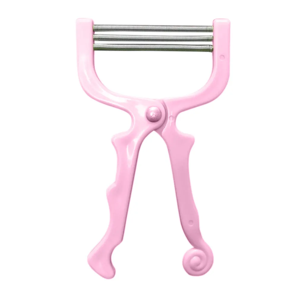 1 шт. прибор для удаления волос для лица красота 3 Весна резьбы Эпилятор крем для удаления волос profission дропшиппинг 30pNo17 - Цвет: Pink