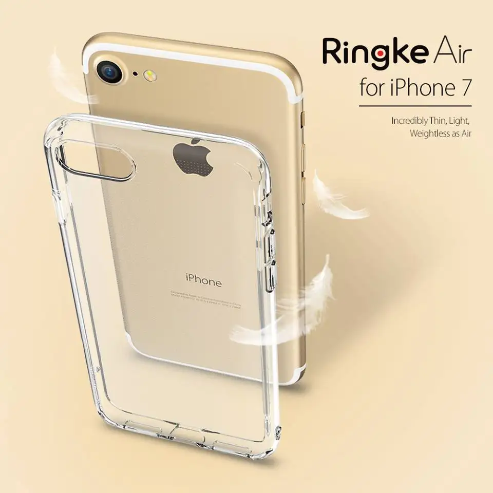 

Ringke Air Case for iPhone 7 8 Case Flexible TPU Protection for iPhone 8 Plus Silicone Case for iphone 7 Plus