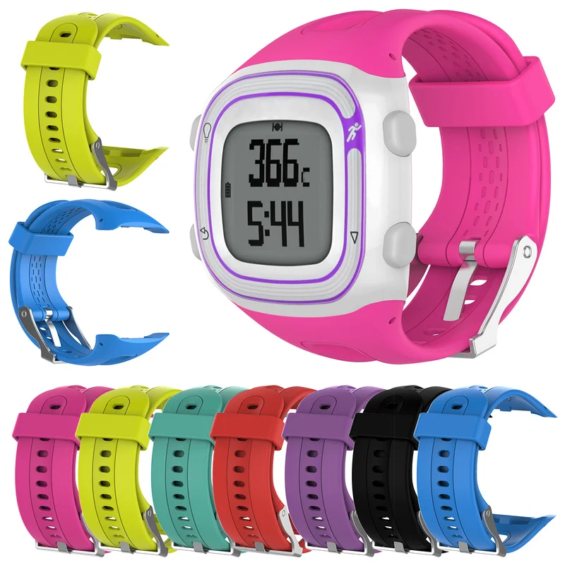 Силиконовый ремешок для наручных часов Garmin Forerunner 10 15 GPS спортивные часы бега